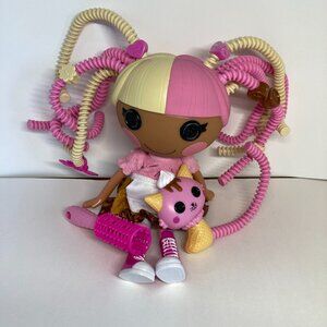 Lalaloopsy Full Size Doll Scoops Waffle Cone Silly Bendable Hair 12" 2010 MGA